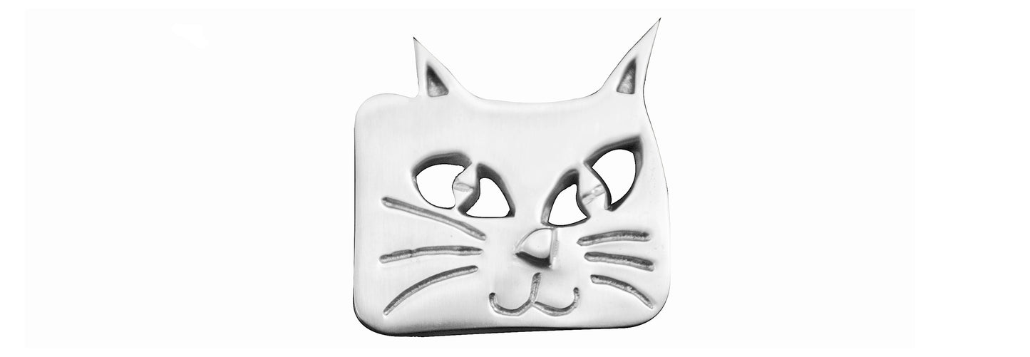 Square Cat Knob