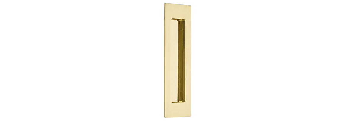 7" Modern Rectangular Flush Pull