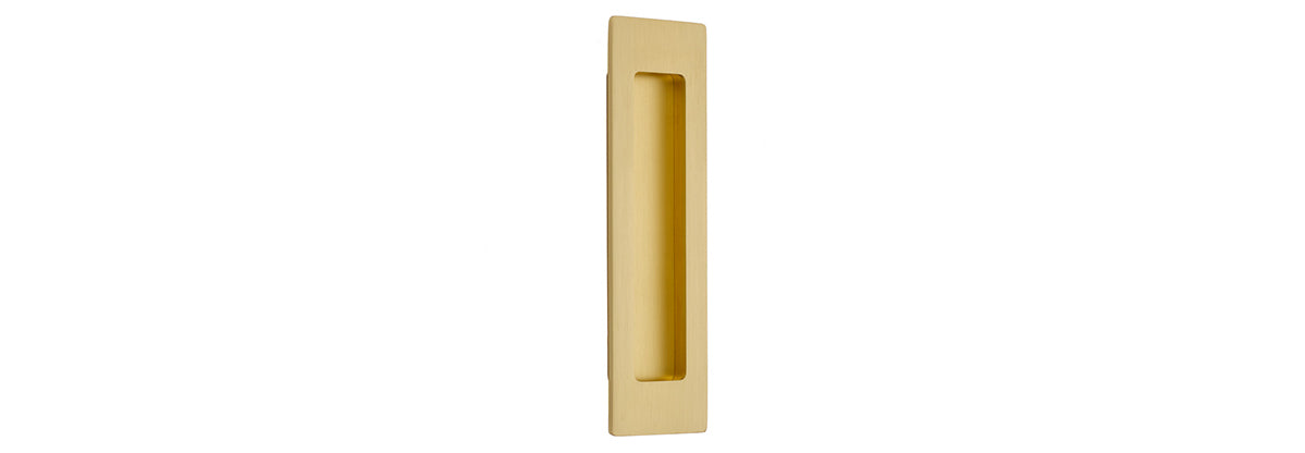 7" Modern Rectangular Flush Pull