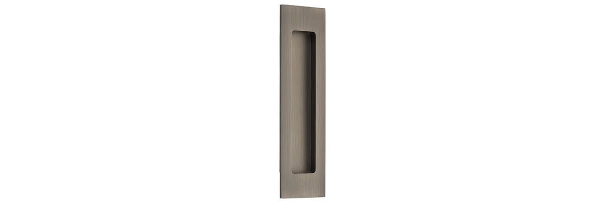 7" Modern Rectangular Flush Pull