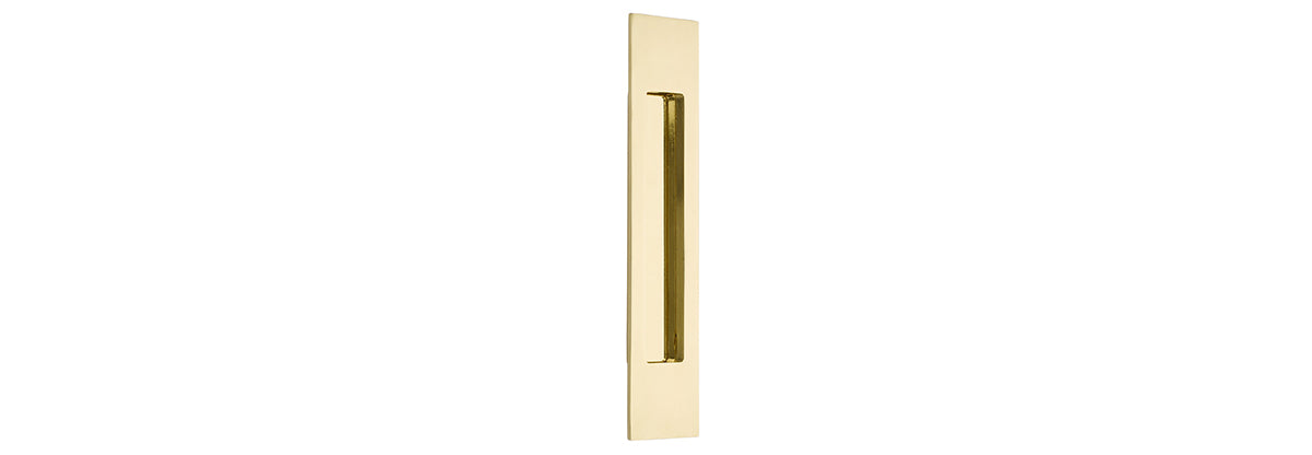 10" Modern Rectangular Flush Pull