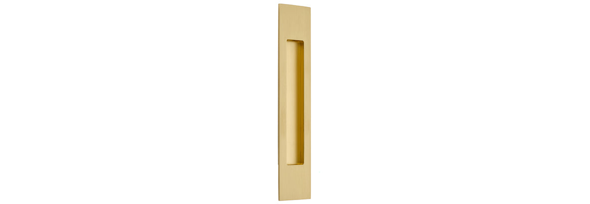 10" Modern Rectangular Flush Pull