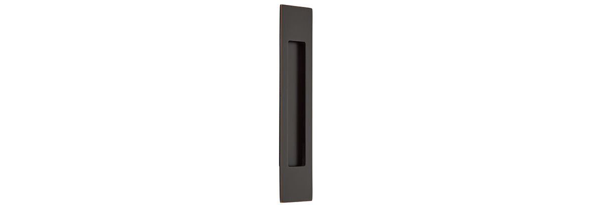 10" Modern Rectangular Flush Pull