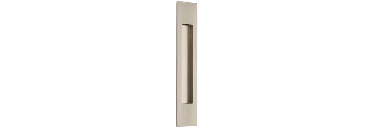 10" Modern Rectangular Flush Pull