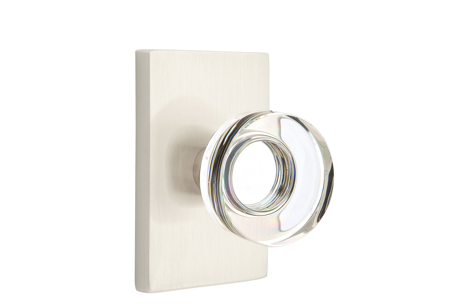 Modern Disc Glass Knob