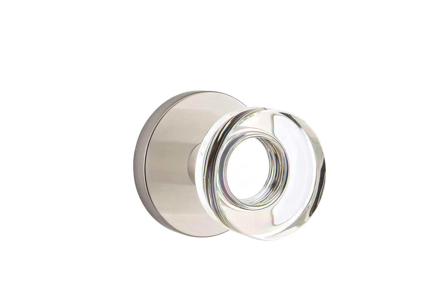 Modern Disc Glass Knob