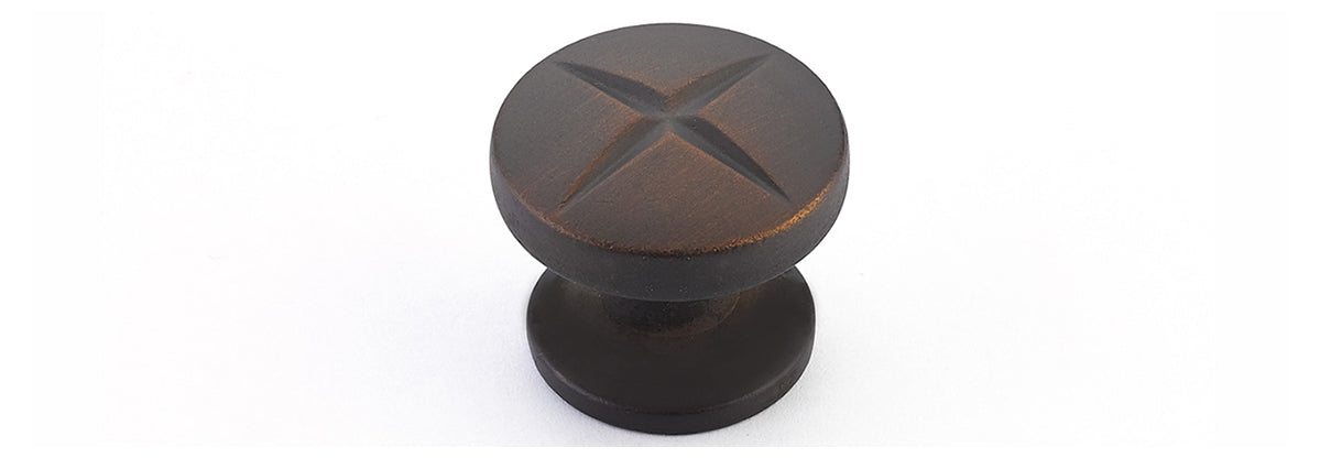 Round X Knob