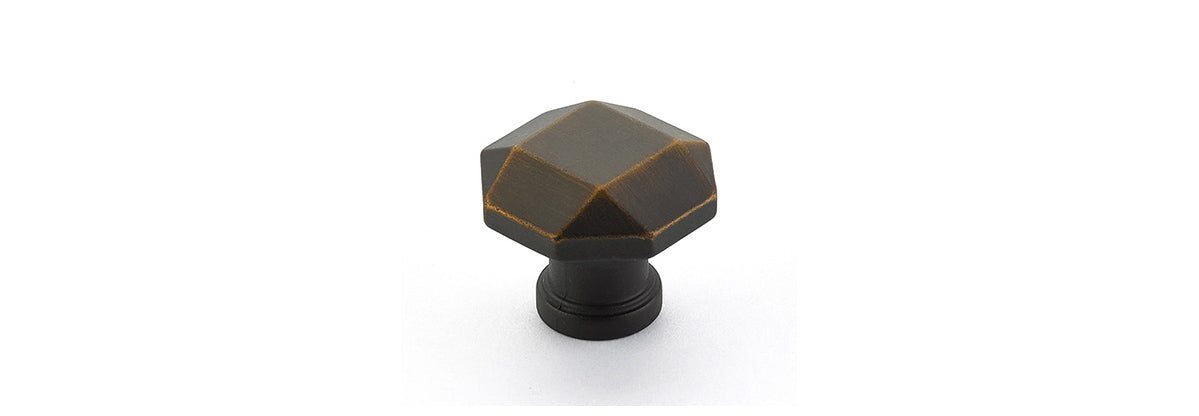 Menlo Park Faceted Knob