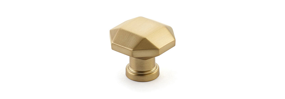 Menlo Park Faceted Knob