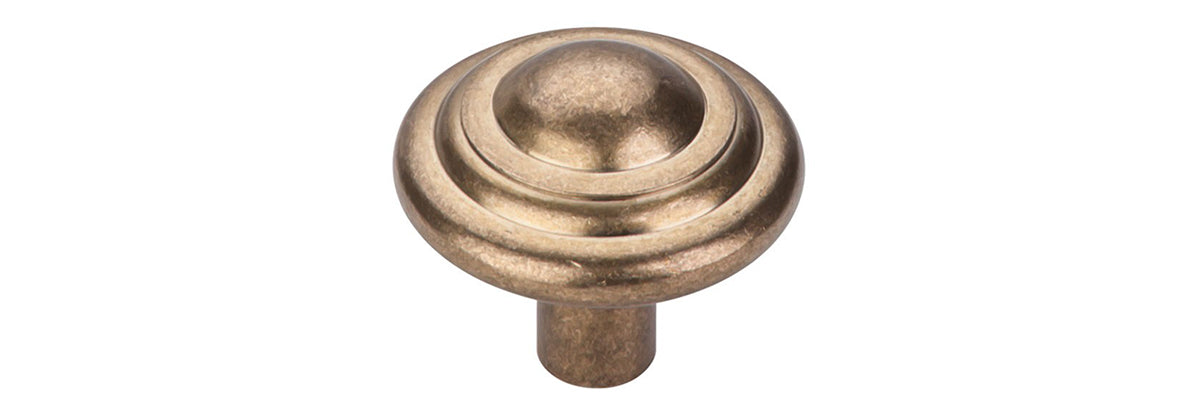 Cast Bronze Button Knob