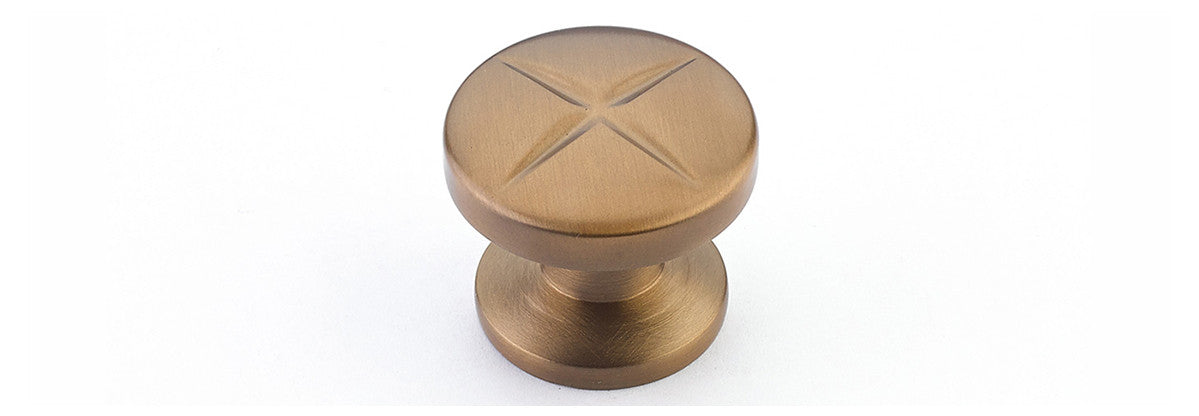 Round X Knob