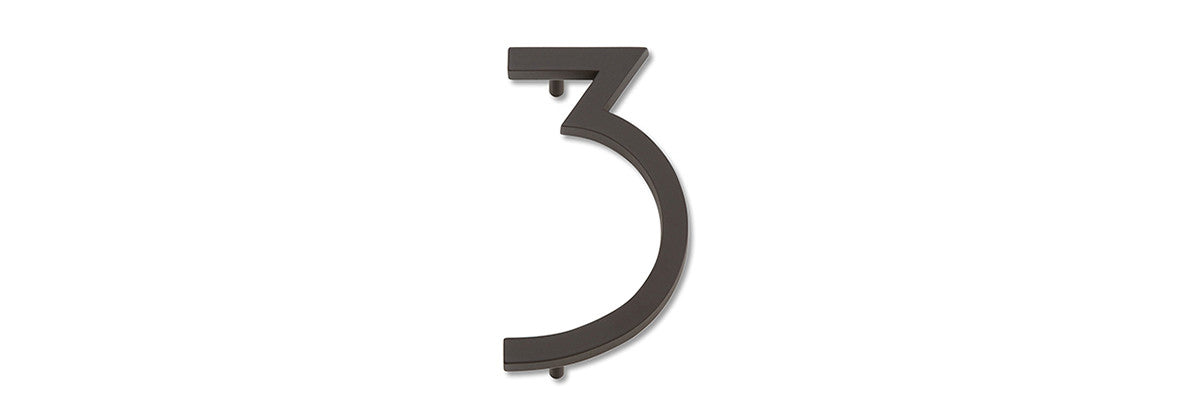 Modern House Numbers