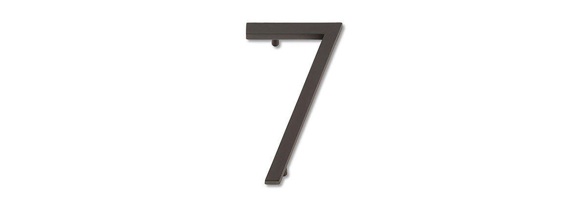 Modern House Numbers