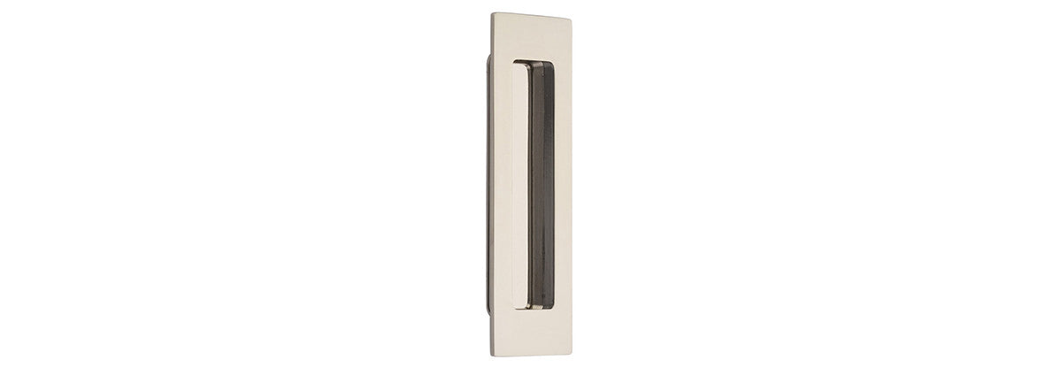 6" Modern Rectangular Flush Pull