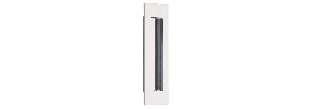 6" Modern Rectangular Flush Pull