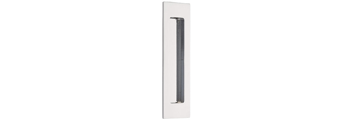 7" Modern Rectangular Flush Pull