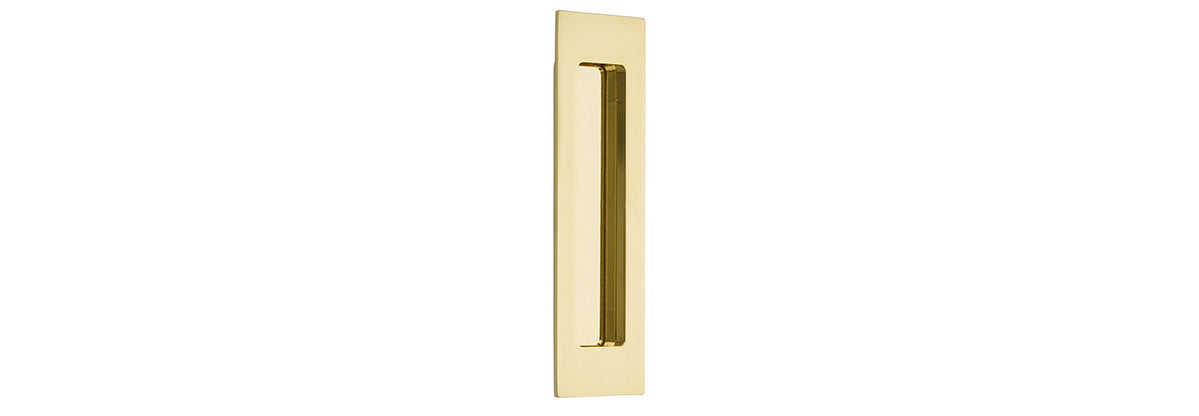 7" Modern Rectangular Flush Pull