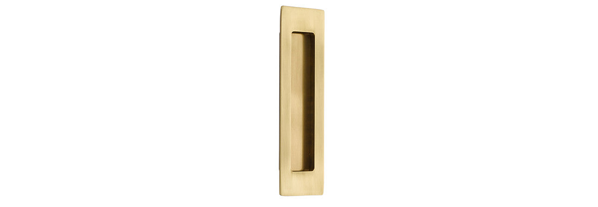 7" Modern Rectangular Flush Pull