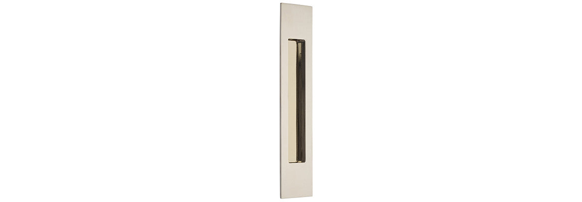 10" Modern Rectangular Flush Pull