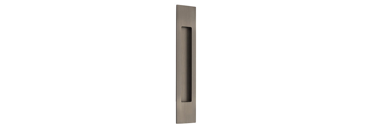 10" Modern Rectangular Flush Pull