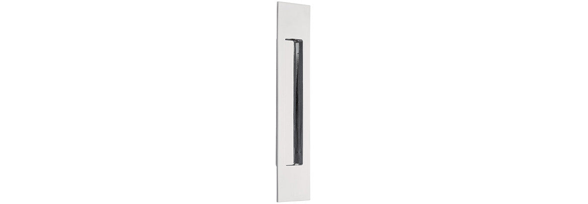 10" Modern Rectangular Flush Pull