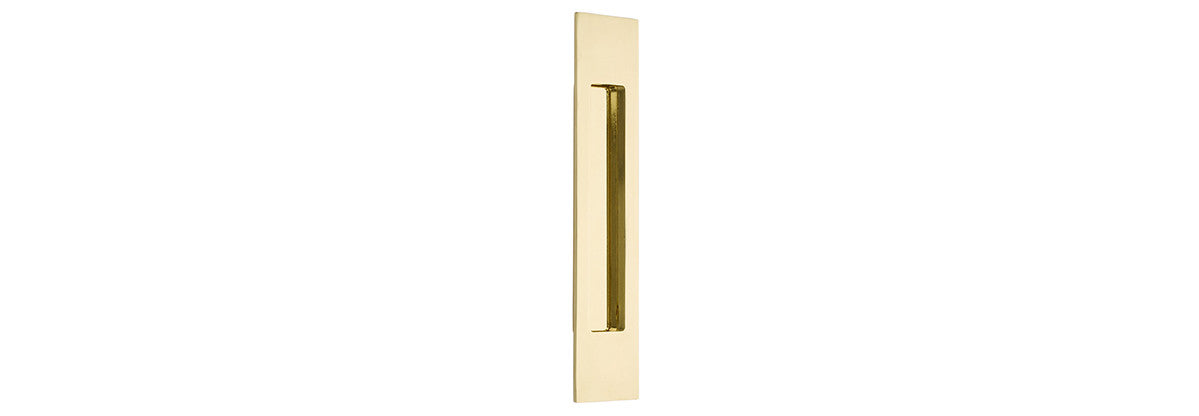 10" Modern Rectangular Flush Pull