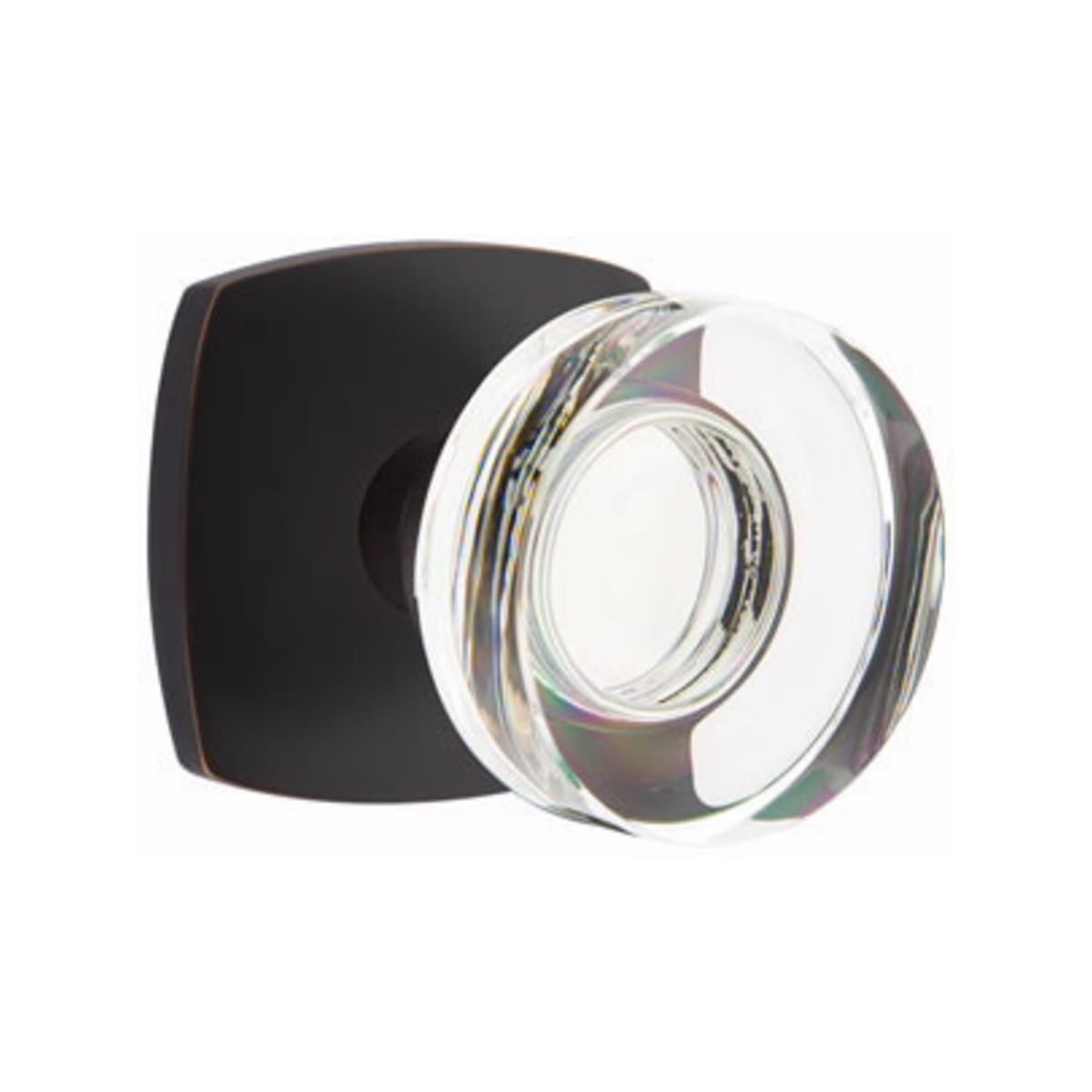 Modern Disc Glass Knob