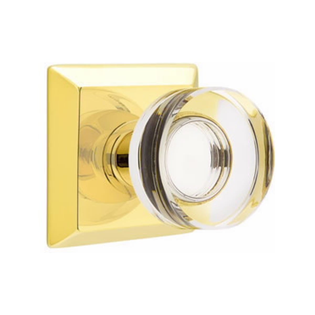 Modern Disc Glass Knob