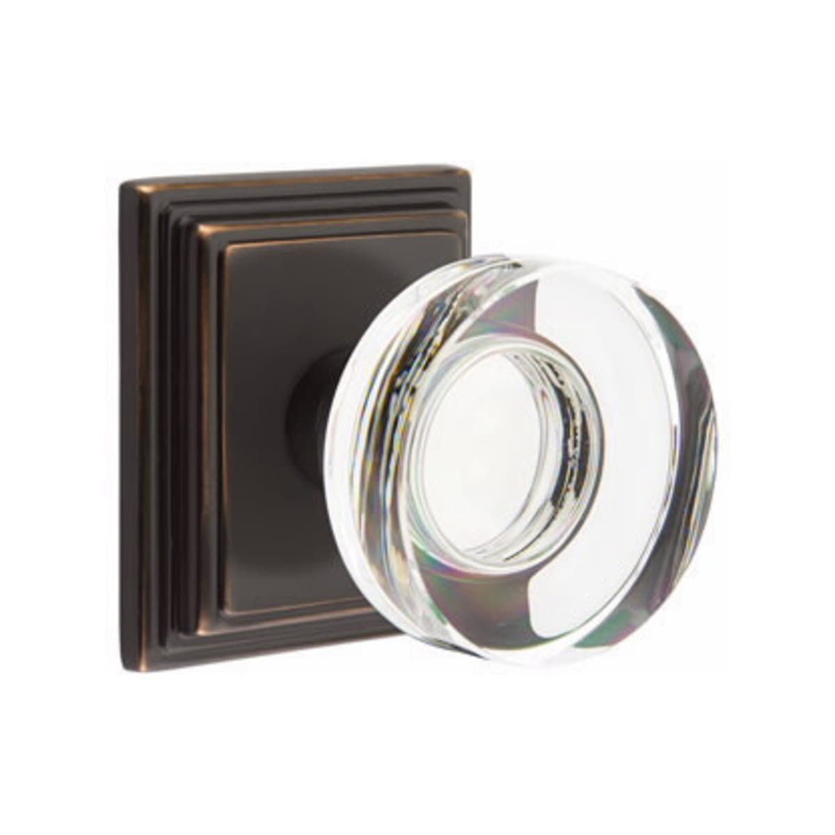 Modern Disc Glass Knob