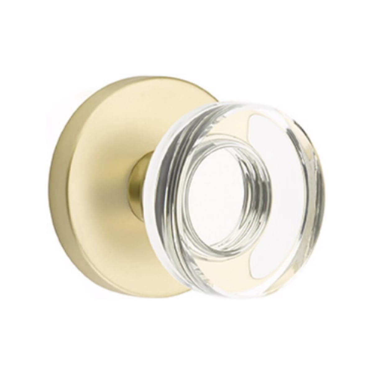 Modern Disc Glass Knob