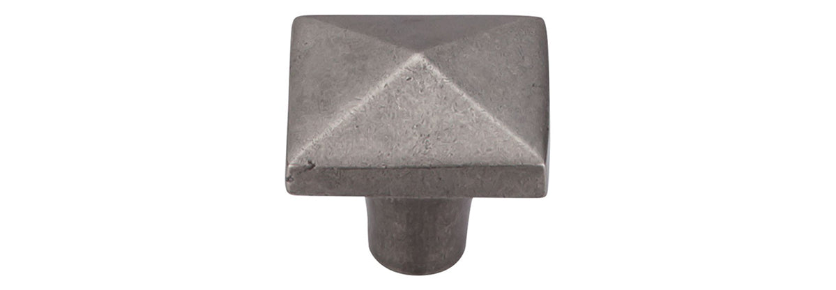 Cast Bronze Square Pyramid Knob