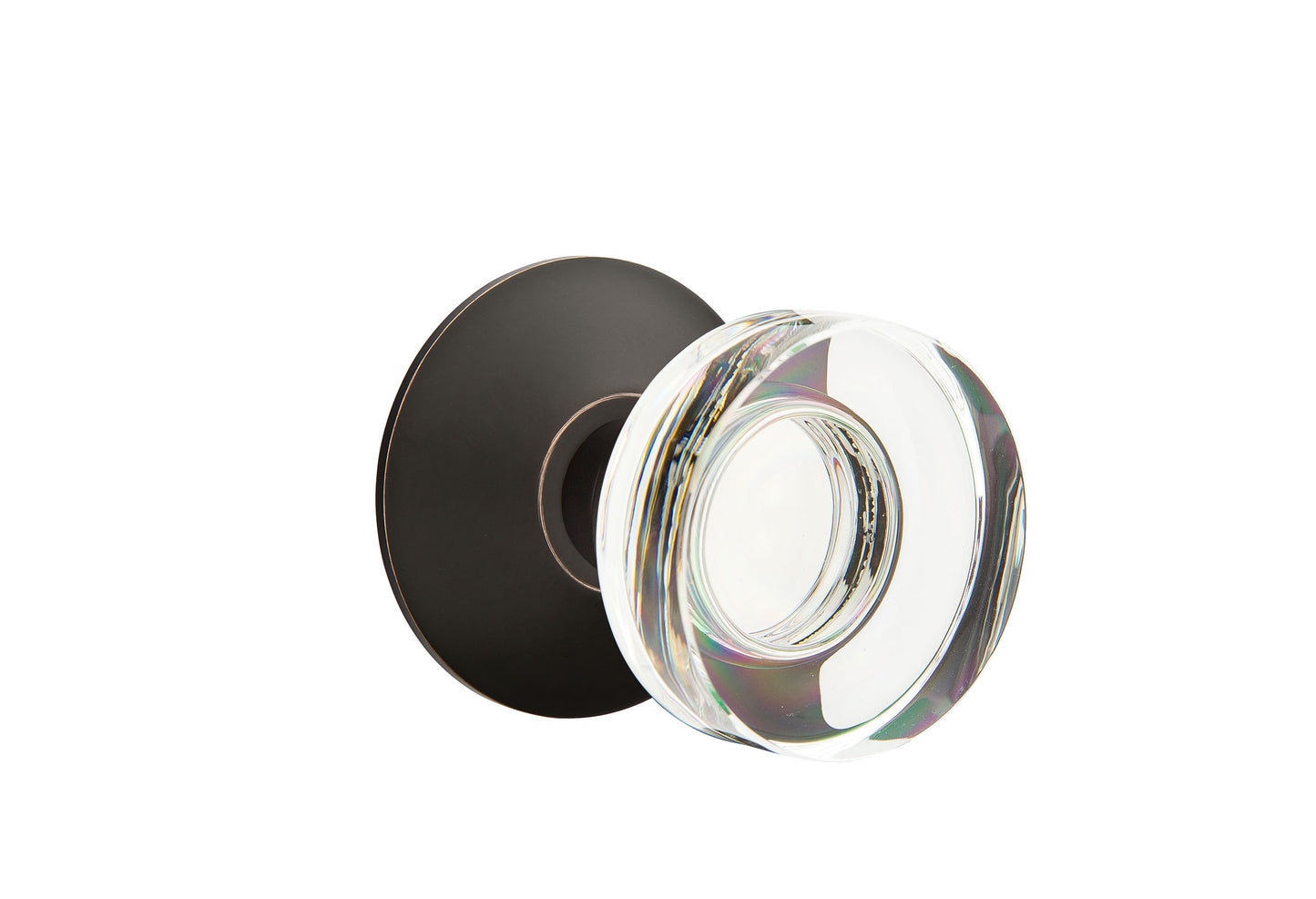 Modern Disc Glass Knob