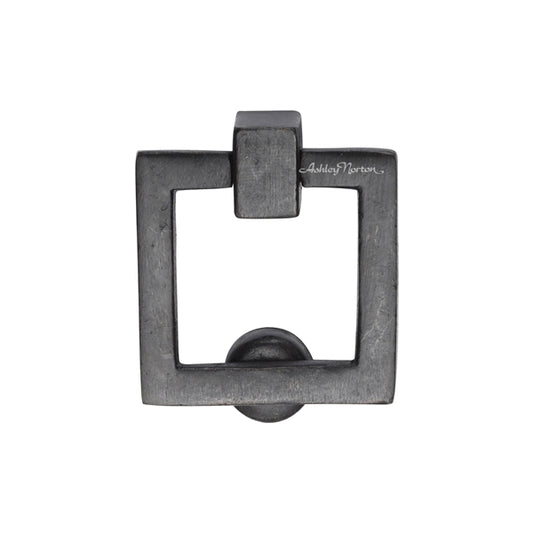 Bronze Square Drop Pull