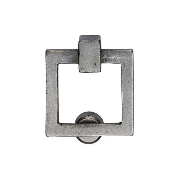 Bronze Square Drop Pull