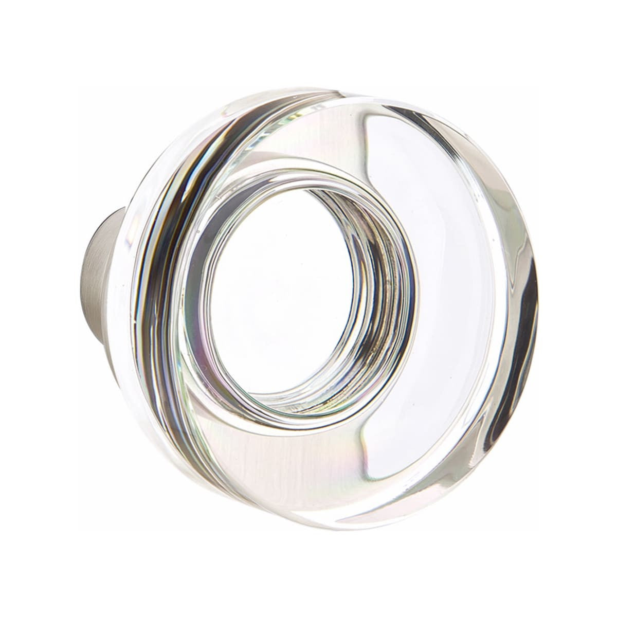 Modern Disc Glass Knob